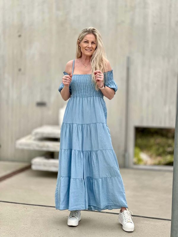 Amanda Denim Kjole 