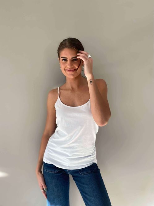 Hovedbilde Pepper Basic Singlet Hvit