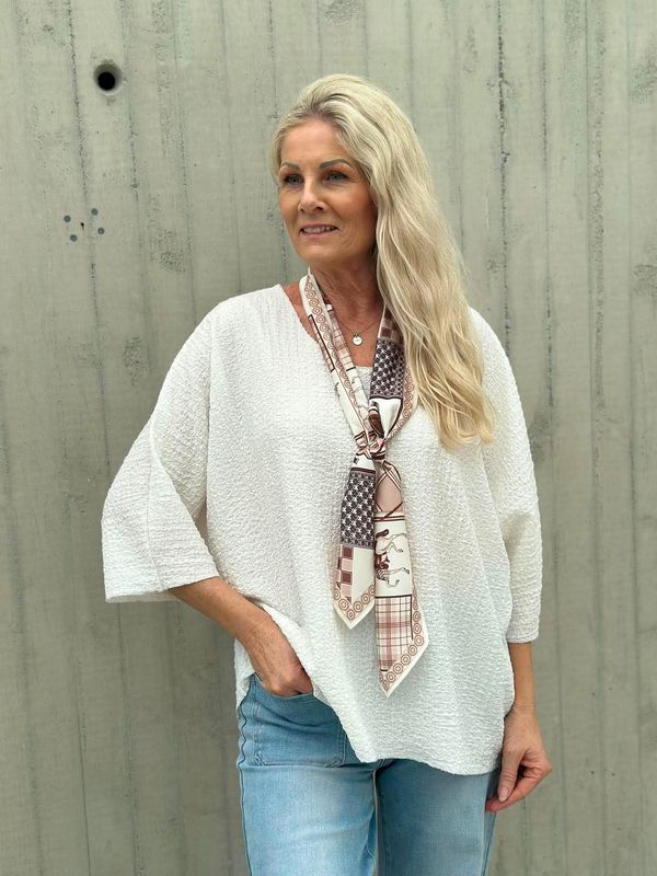 Tina Bluse Hvit