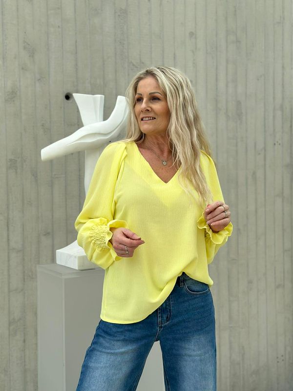 Laila Bluse Sitron