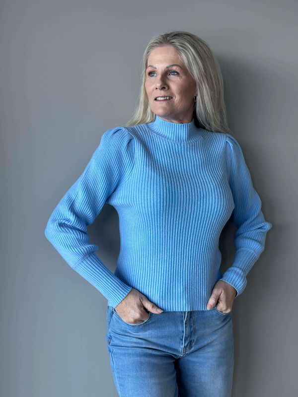 Louise Genser Lys Blå