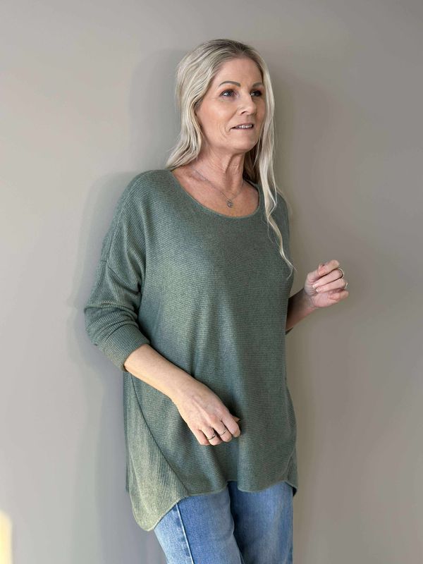 Marion Genser Khaki Grønn