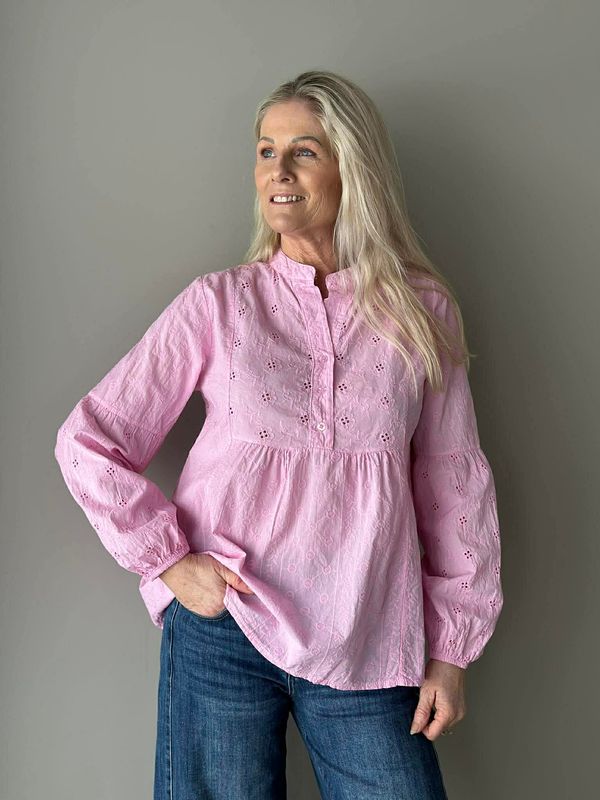 Ally Bluse Rosa