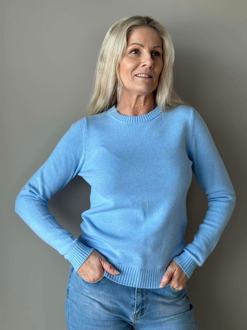 Hovedbilde Elle Genser Lys Blå
