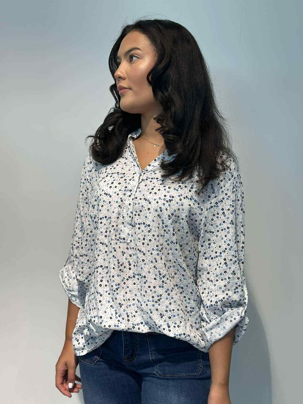 Aria Skjortebluse Hvit