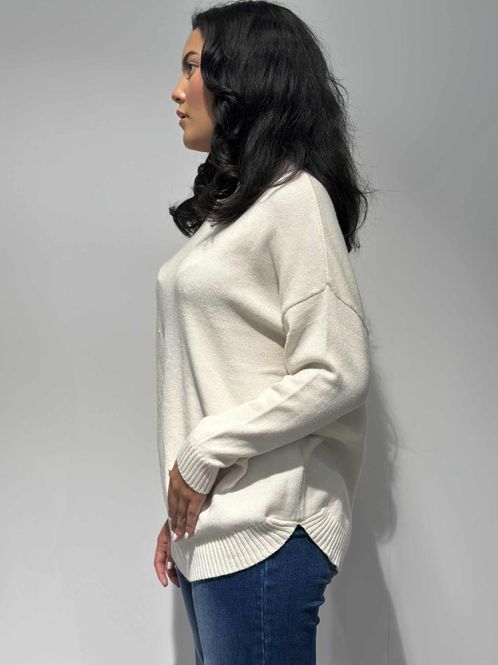 Hovedbilde Janina Genser Lys Beige