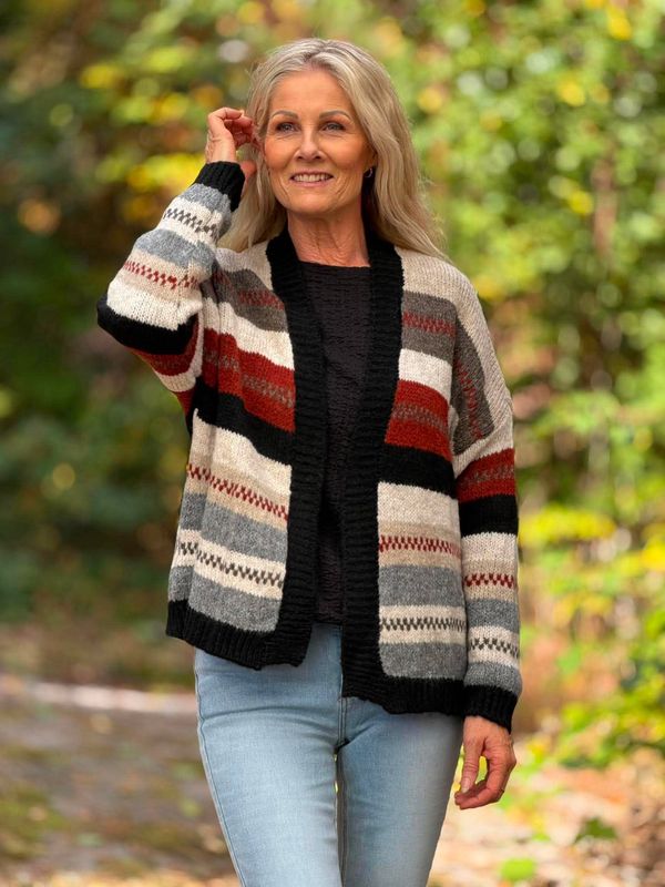 Bella Cardigan Sort