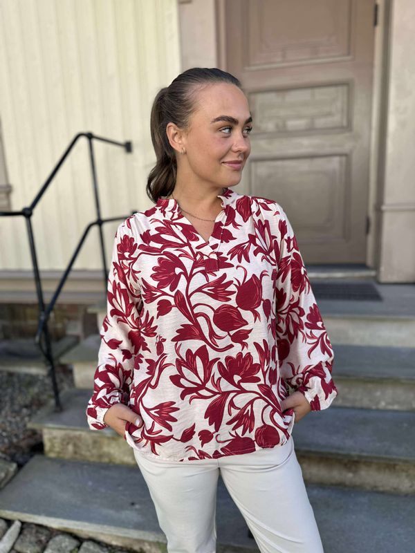 Lara Bluse Rød 