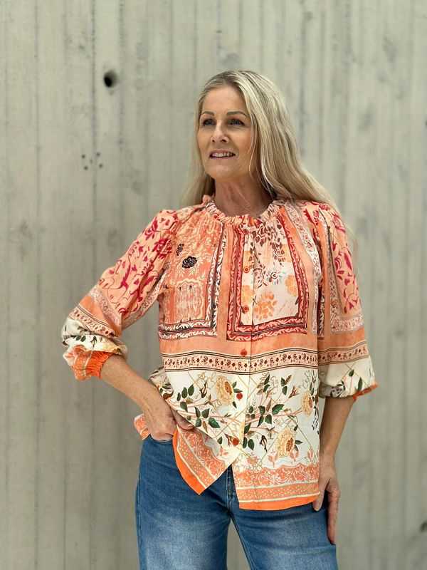 Nara Bluse Orange