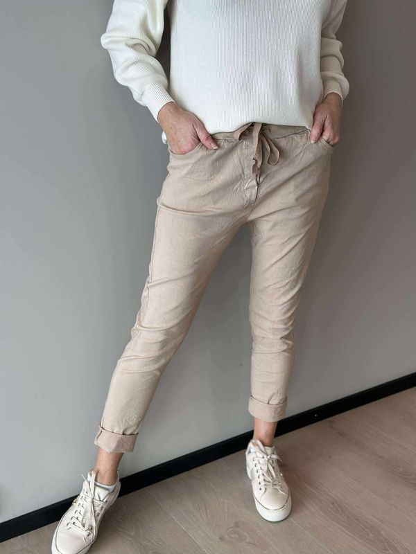 Friday Bukse Lys Camel