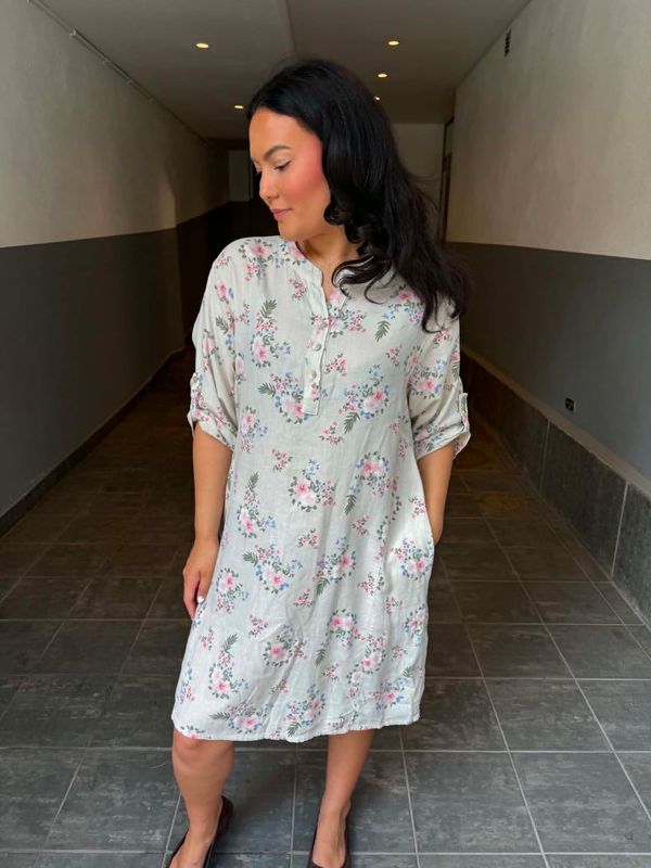 Zarah Kjole Beige