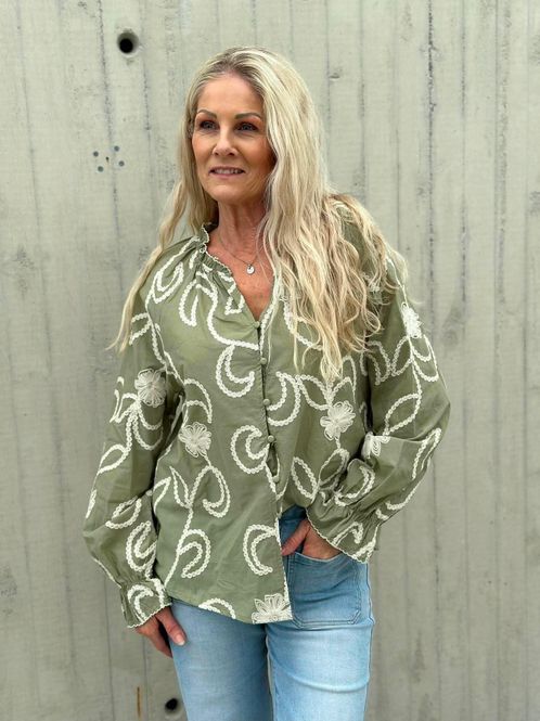 Hovedbilde Telise Bluse Grønn