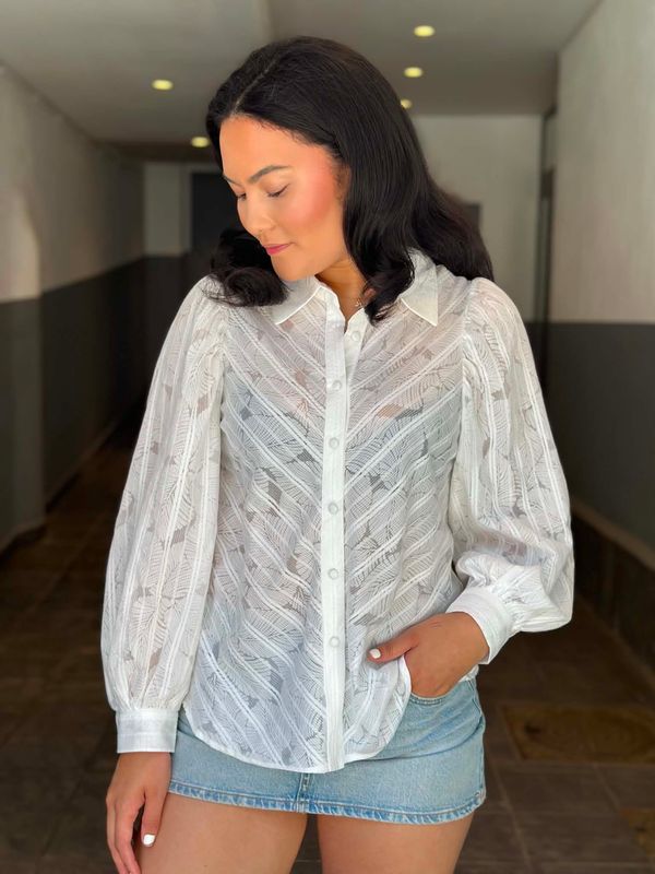 Wilma Bluse Hvit
