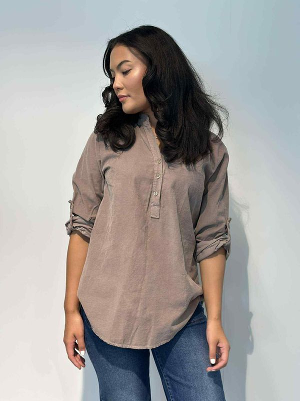 Cord Skjortebluse Fango
