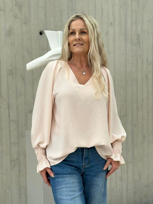 Hovedbilde Laila Bluse Fersken