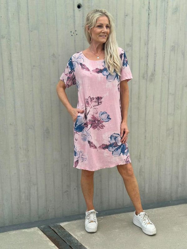 Linda Kjole Flora Lys Rosa