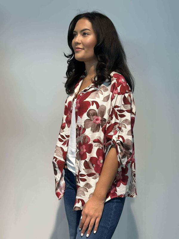 Laura Bluse Vinrød