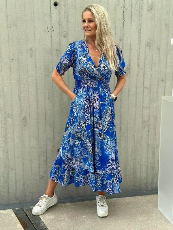 Mille Kjole Kongeblå