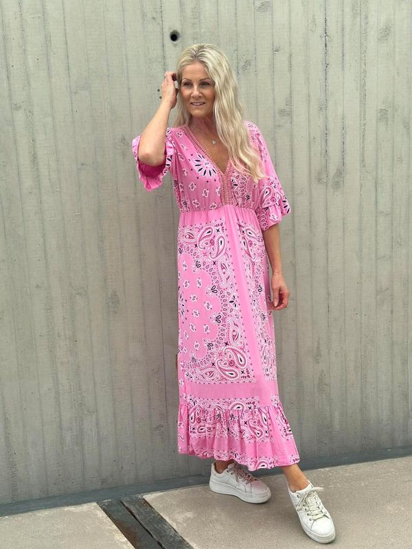 Oda Kjole Lang Rosa