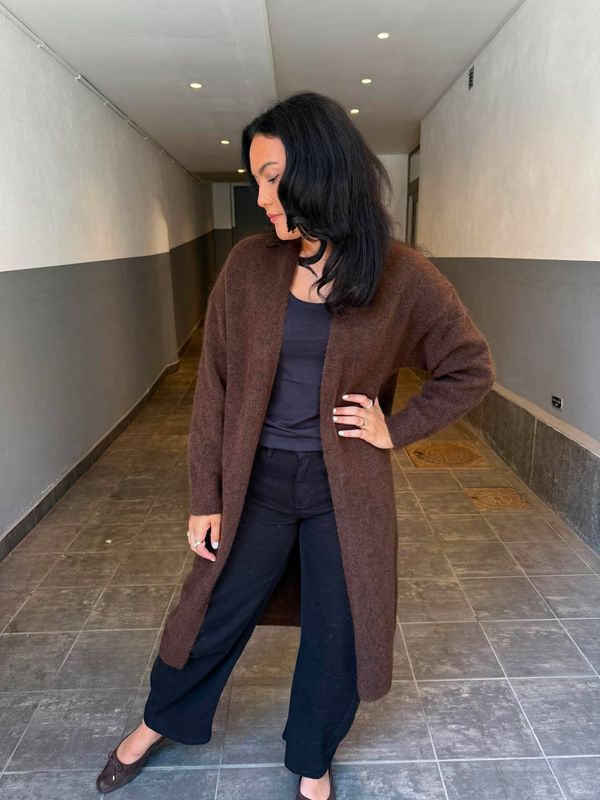 Sofie Cardigan Brun