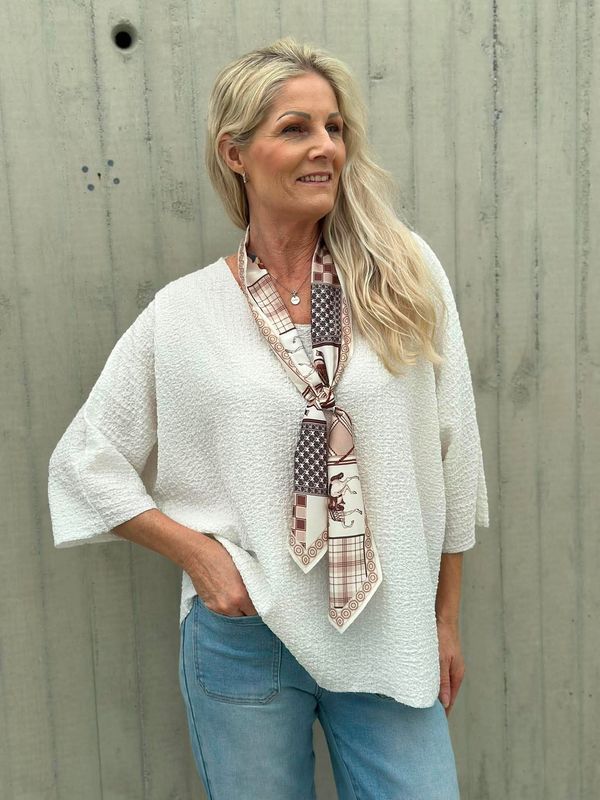 Tina Bluse Hvit