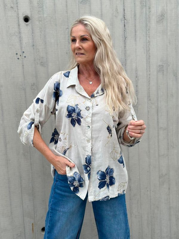 Aurora Bluse Beige