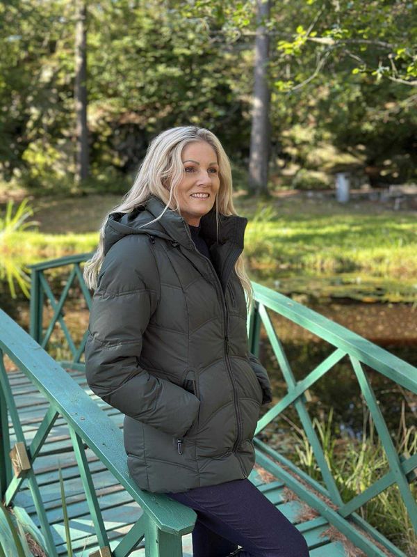 Dunjakke #2590 Olive