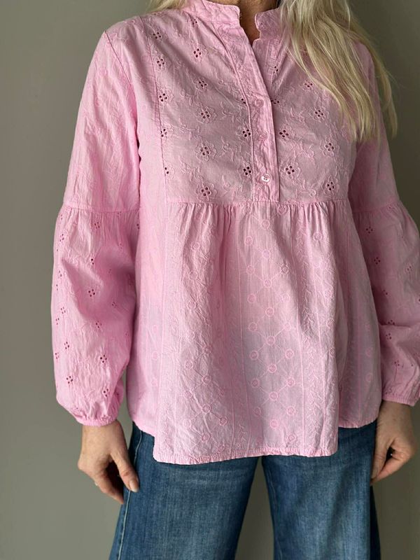 Ally Bluse Rosa