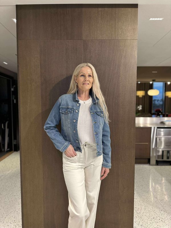 Lys Denim Jakke