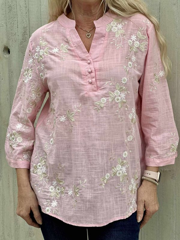 Helina Bluse Rosa