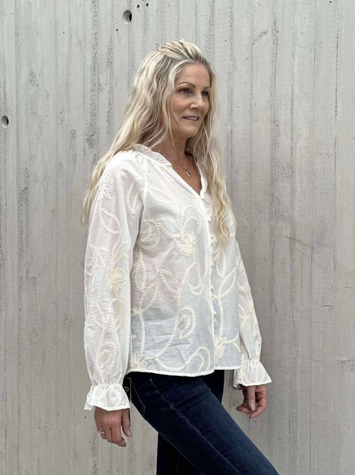 Hovedbilde Telise Bluse Hvit
