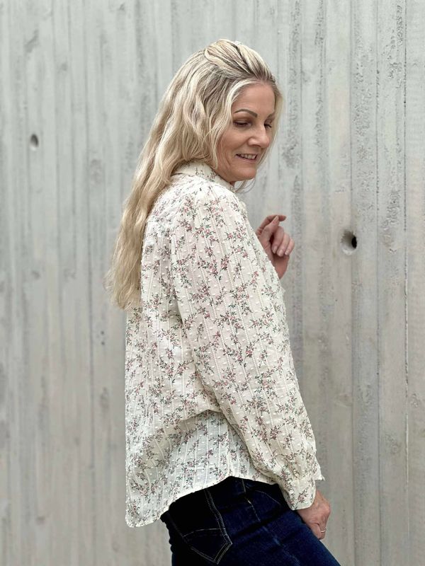 Larina Bluse Rosa