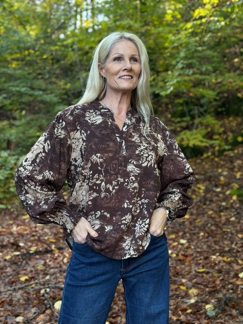 Hovedbilde Ayla Bluse Brun