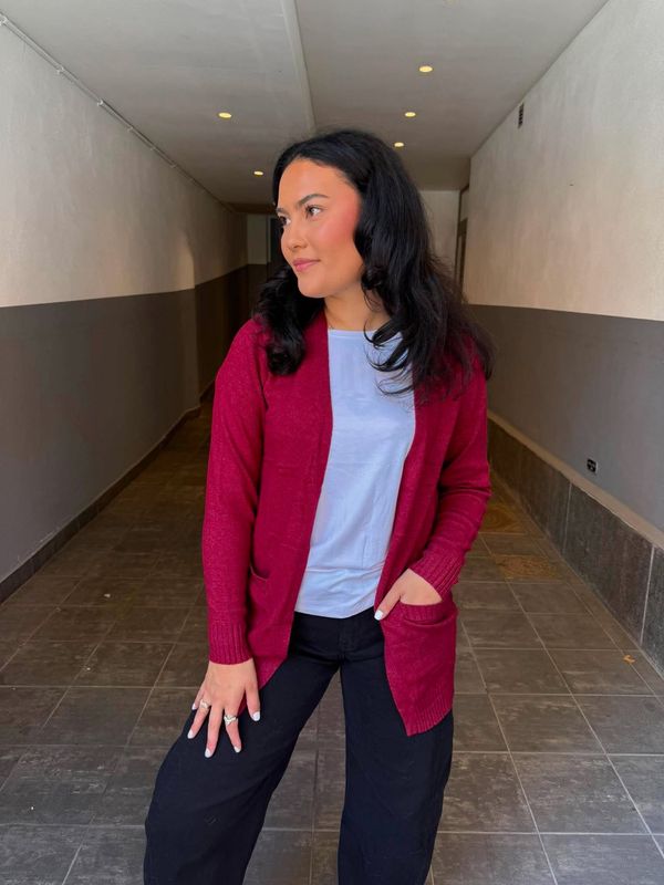Elena Cardigan Vinrød