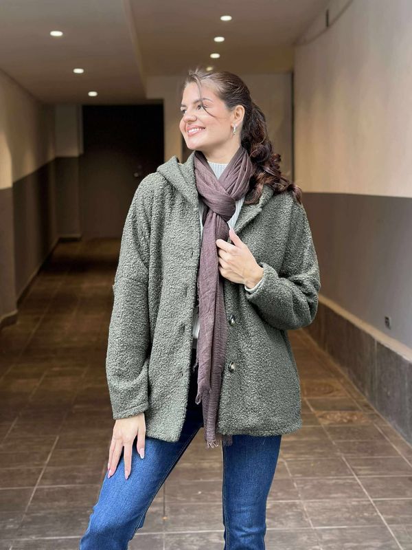 Ellena Jakke Khaki Grønn