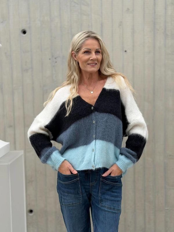 Lisa Cardigan Blå