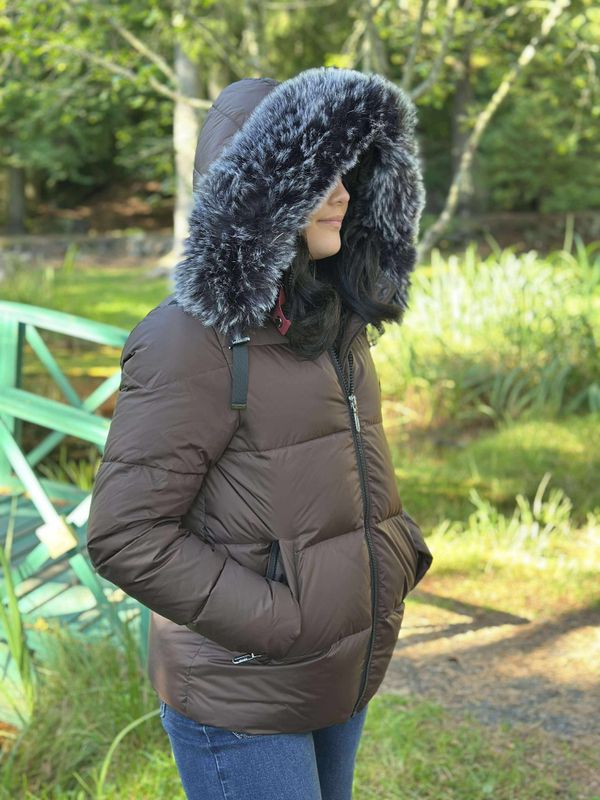 Dunjakke #2593 Brown