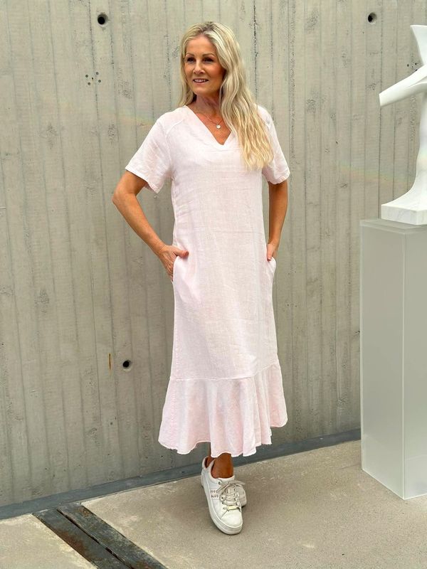 Miriam Kjole Lys Rosa