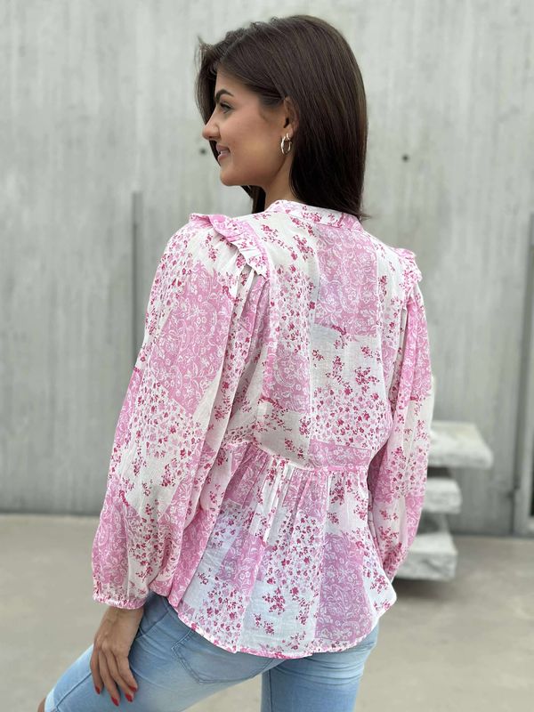 Clara Bluse Lys Rosa